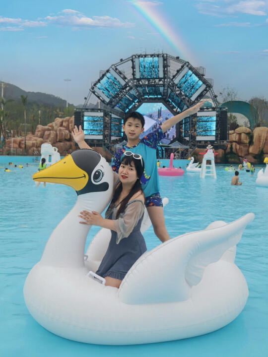 重庆亲子bi去！玩水看烟花还能追⭐️