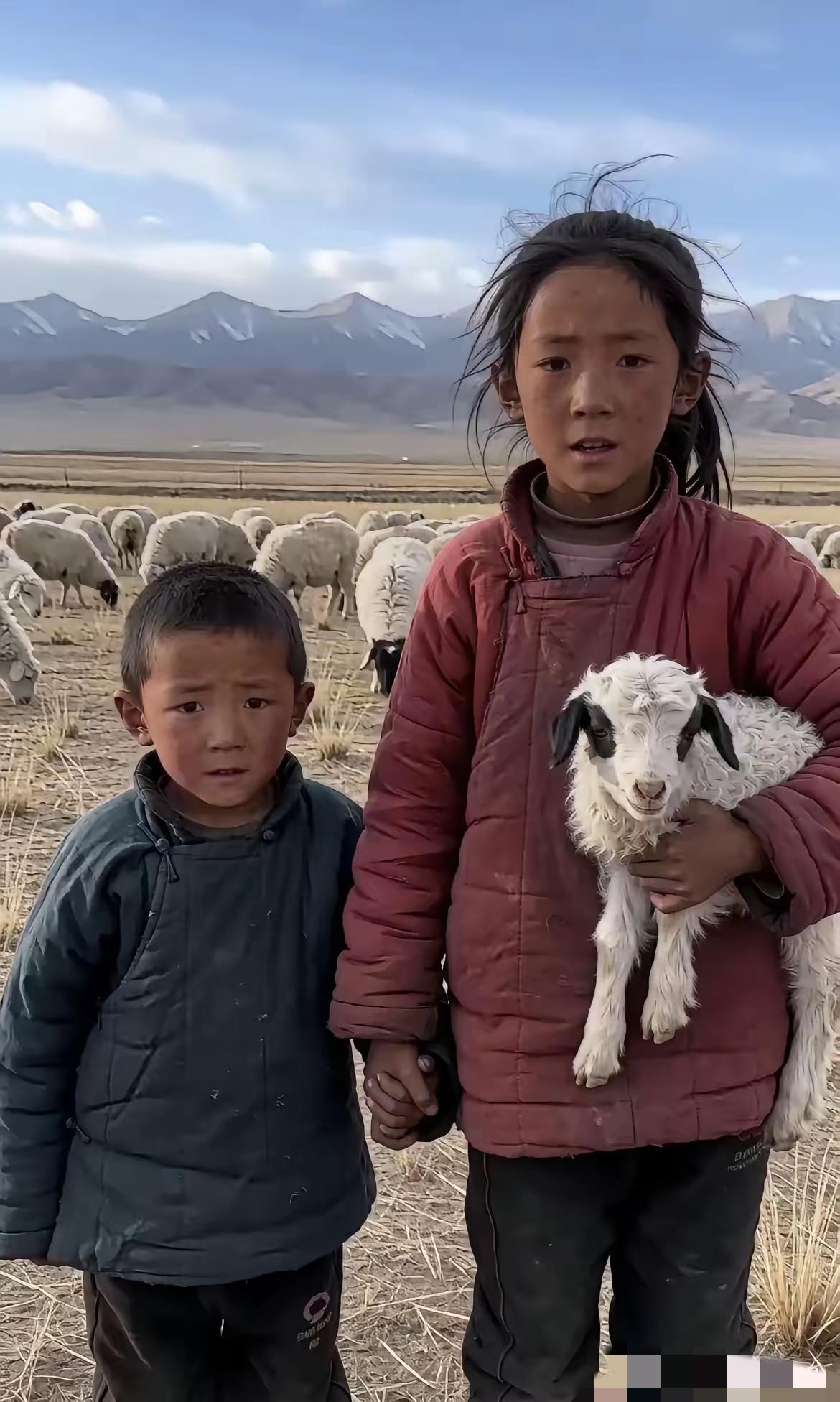 爸爸不在了，妈妈也离开了这个家，再也没有回来。​​弟弟还小，走路都要紧紧攥着她的