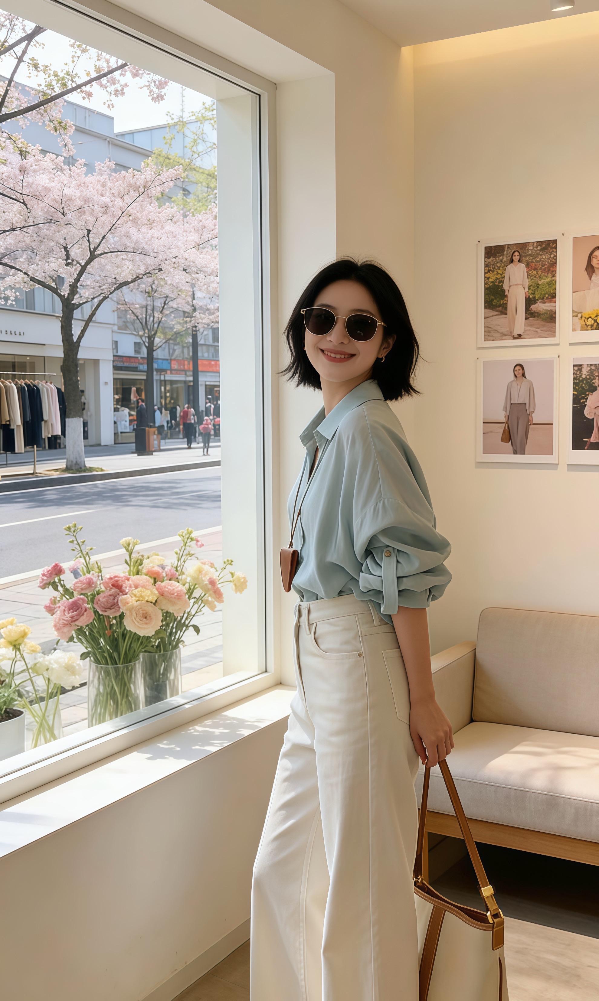 春季新款 温柔风穿搭 套装