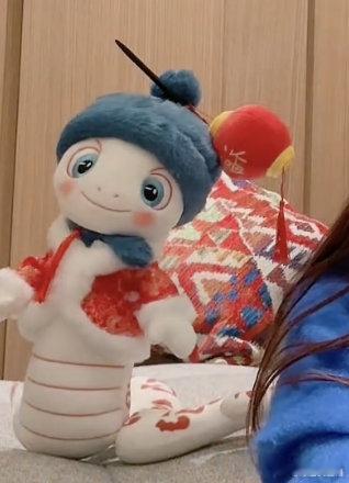 辽视春晚吉祥物劲儿劲儿的  2025辽视春晚官宣  2025辽视春晚 腾腾驾临，