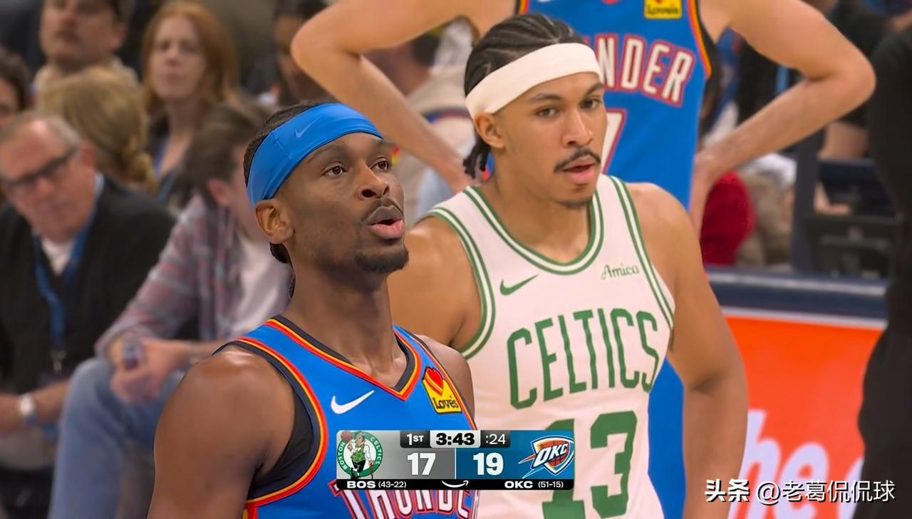 恭喜雷霆巨星亚历山大喜迎生涯里程碑时刻！在今天雷霆主场以104：102险胜凯尔特