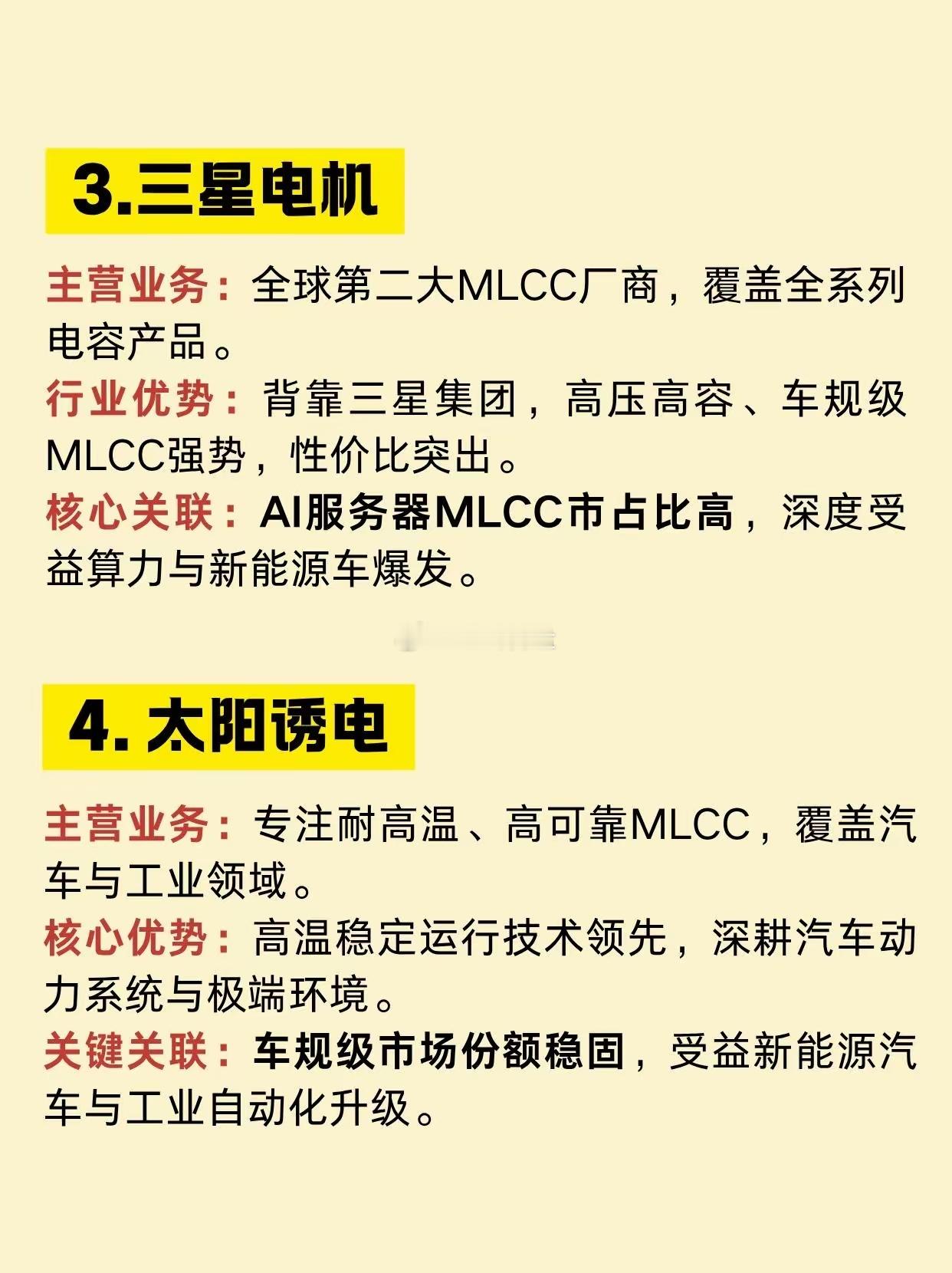 一文看懂：MLCC全球十大龙头公司盘点作为电子行业的基础刚需元件，MLCC如今在