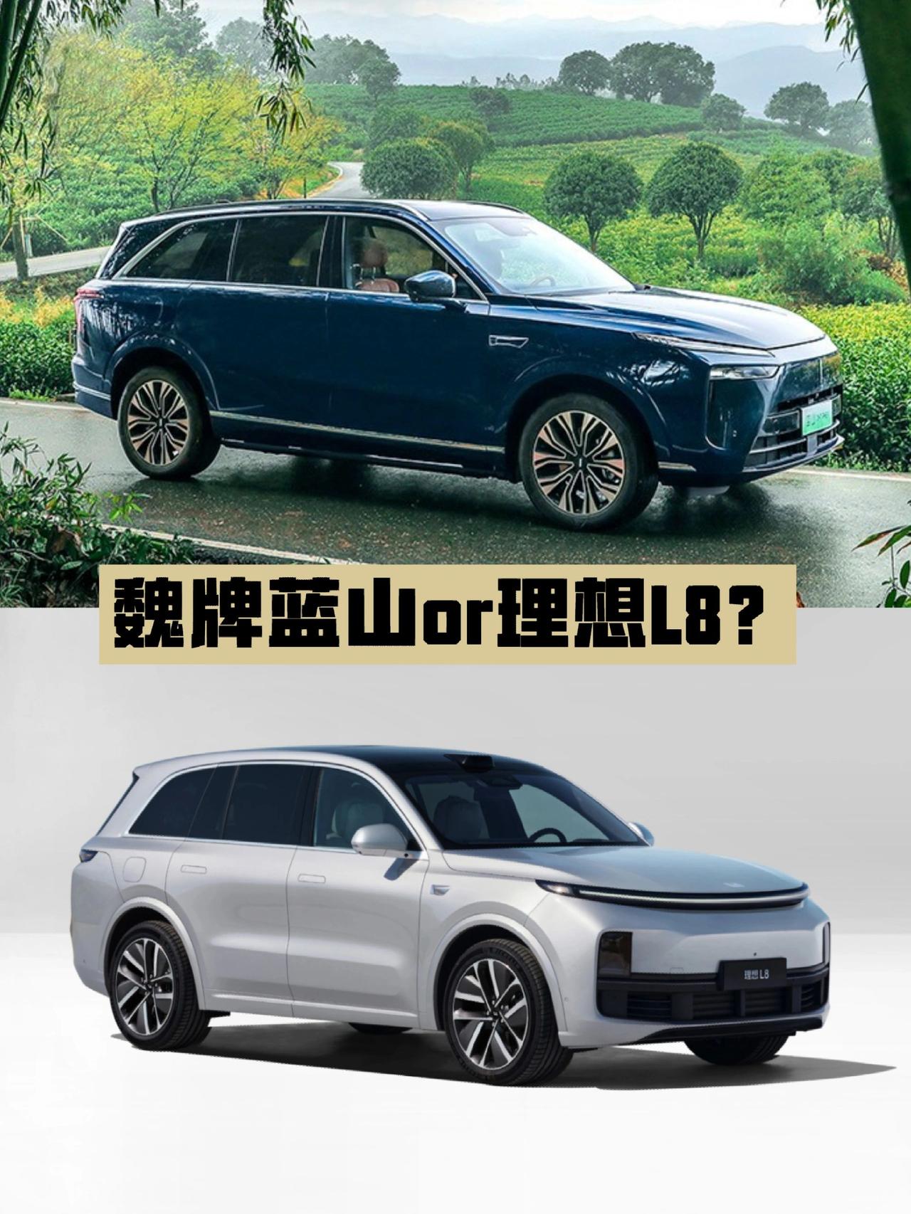 理想L8危了？魏牌蓝山还得努把力啊
魏牌蓝山就是对着理想L8来的，更准确的说是L