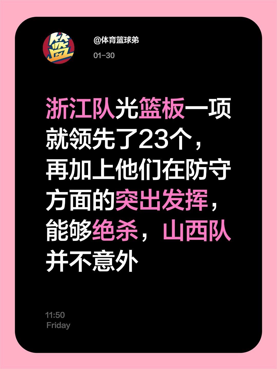 浙江光篮板就抢下51个，山西输得不冤。我评论了 的作品： 浙江队光篮板...
