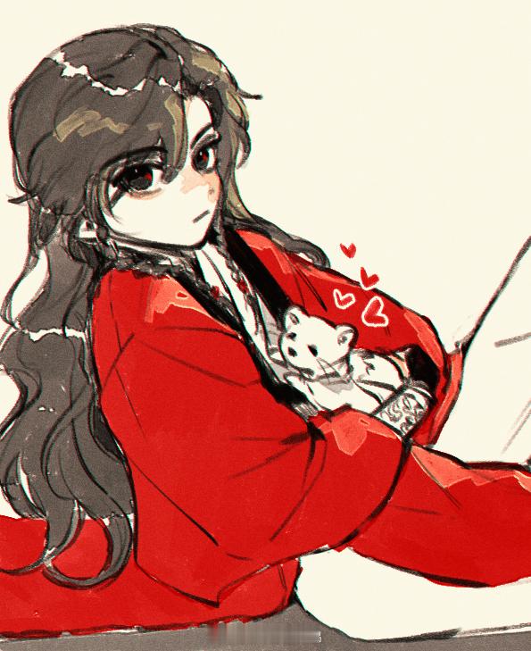 天官赐福  花怜  小花城和雪鼬怜，太心爱了[哇] 