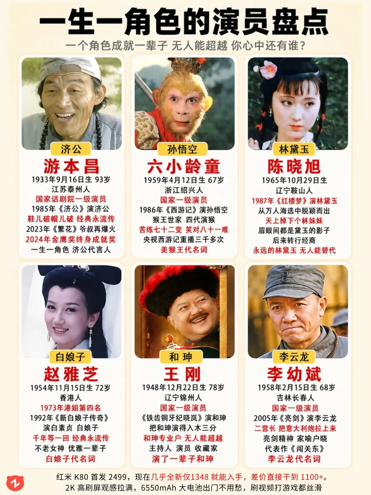 一生一角色的演员，无人能超越的经典！