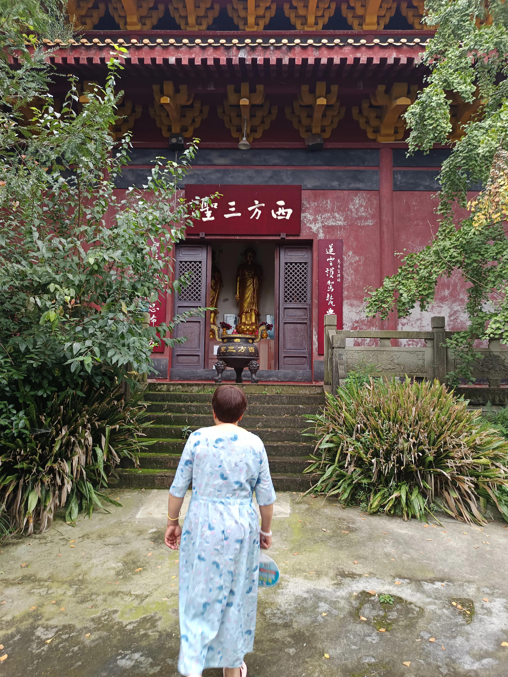 我在寺庙偷偷替你求了平安 。世人不知道，但是菩萨知道，我的母亲！