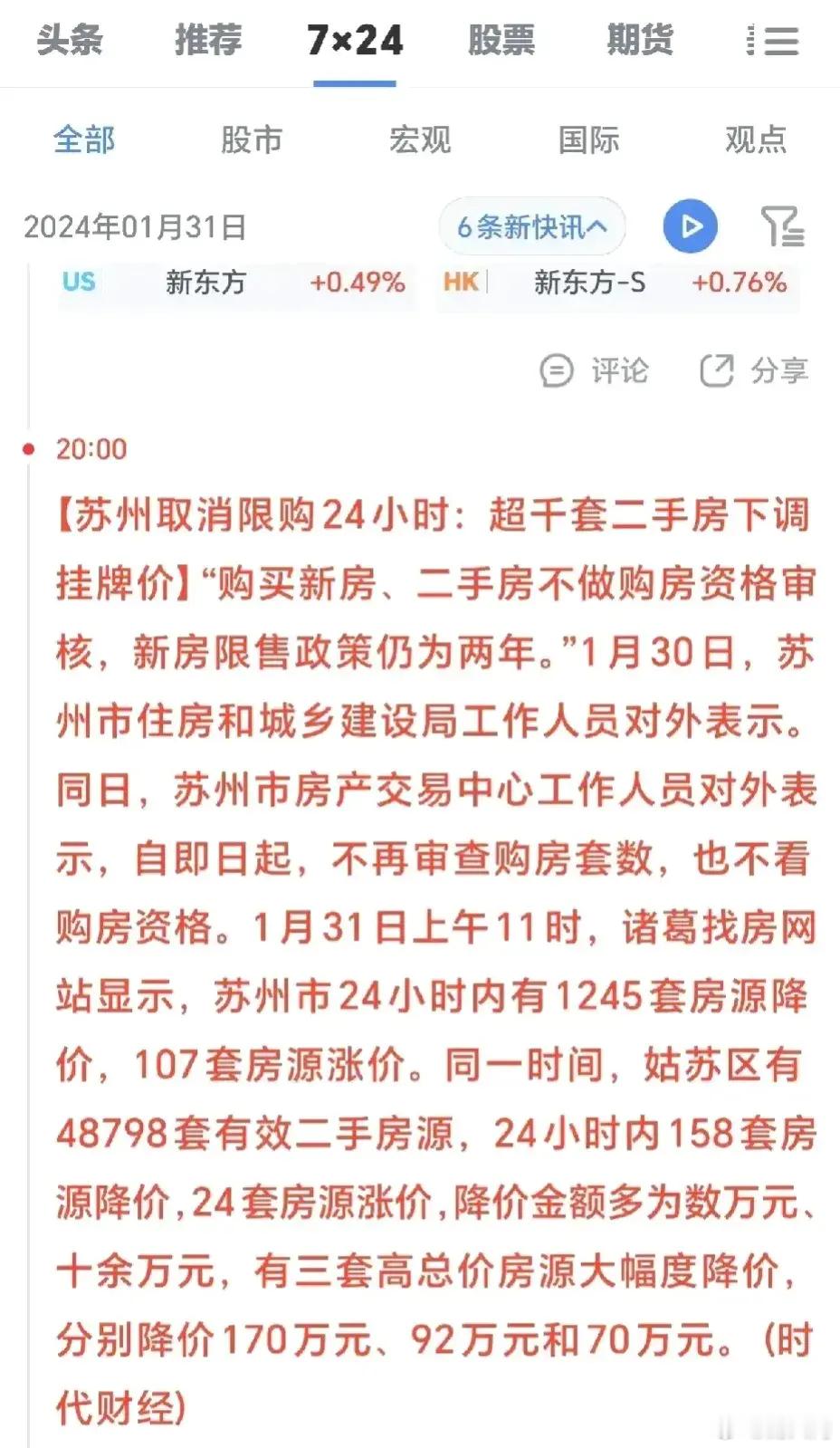 苏州取消限购之后，短时间内房价出现大幅度的下跌，为什么会这样？取消限购之后，炒房