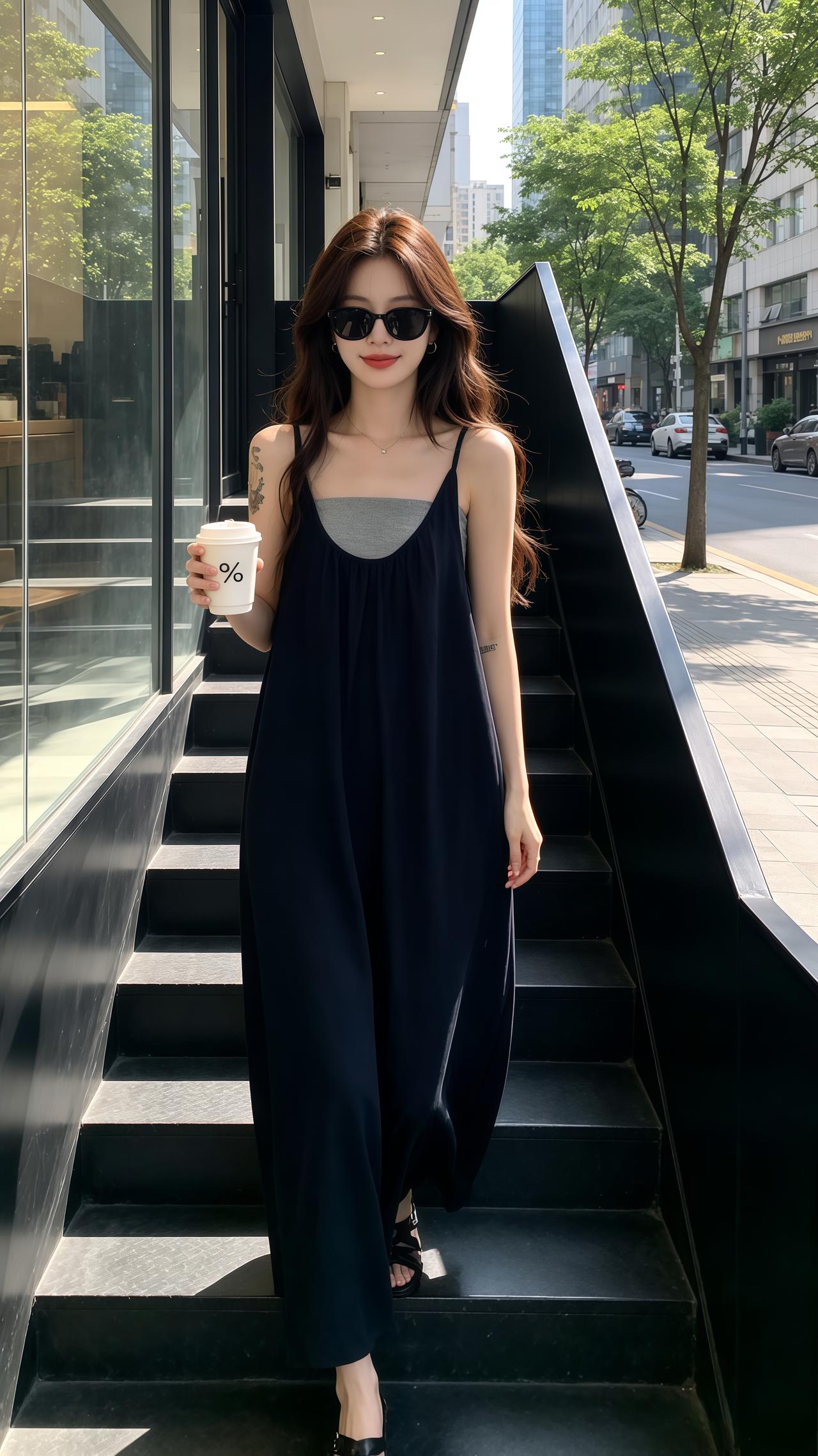 穿搭的尽头是极简 大码女装每日分享 韩系穿搭 穿搭