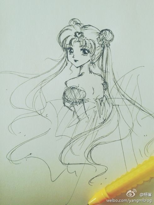 杨幂说小糯米画画挺好你懂什么是母女之间血脉的羁绊！！！！！ ​​​