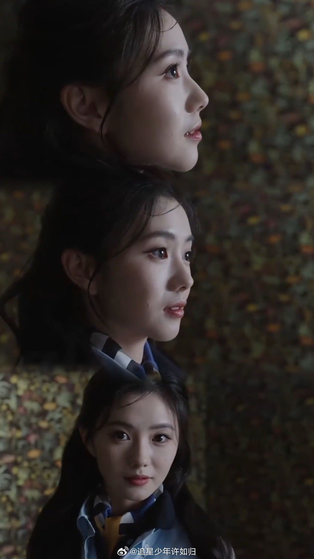 刘浩存回头这一幕好美 回头的角度恰到好处，眼神里的清澈刚刚好。这种不经意间流露的