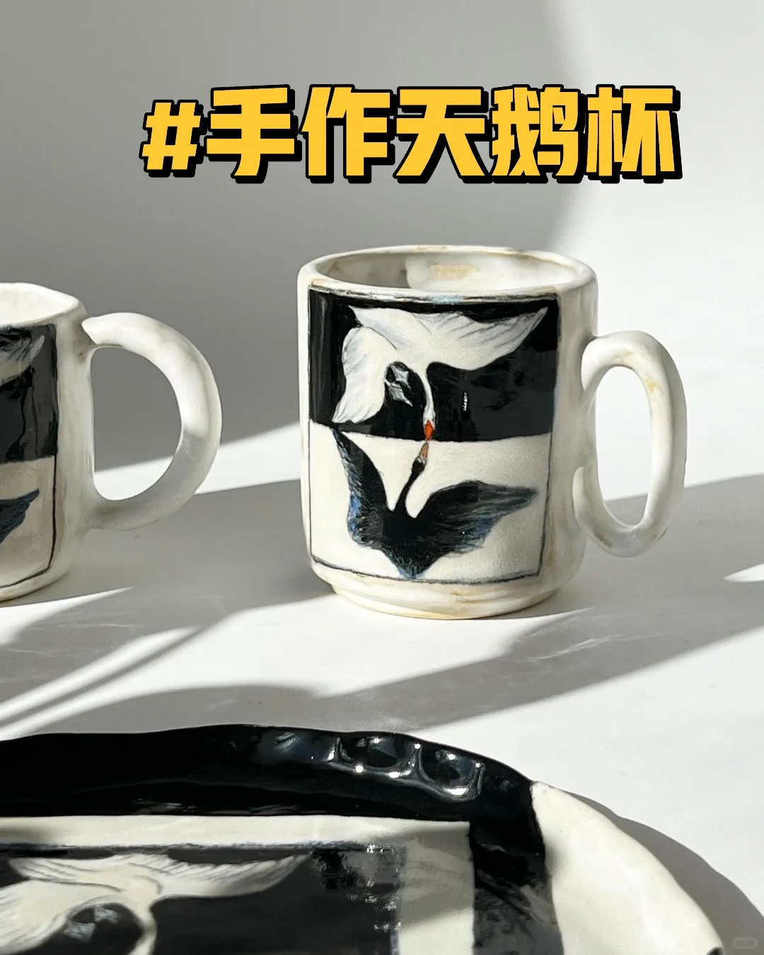 把世界名画✍️画在杯子上