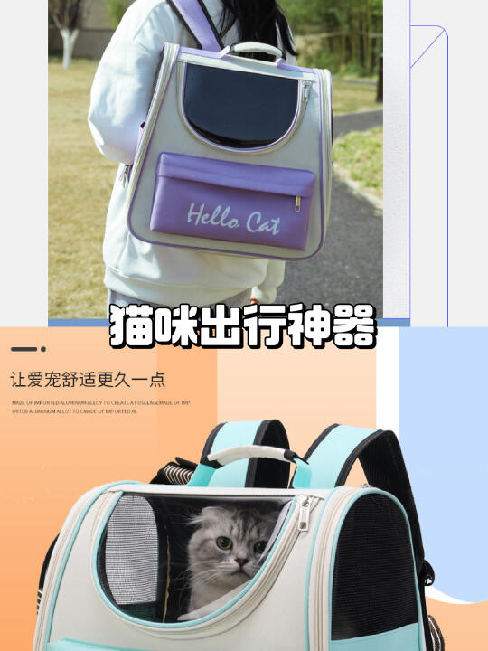 猫咪出行必备🎒