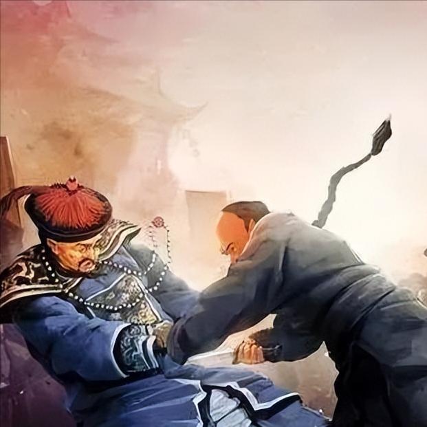 1870年8月22日，马新贻在演武厅检查武职月课，因人数较多，故分成四棚。马只检