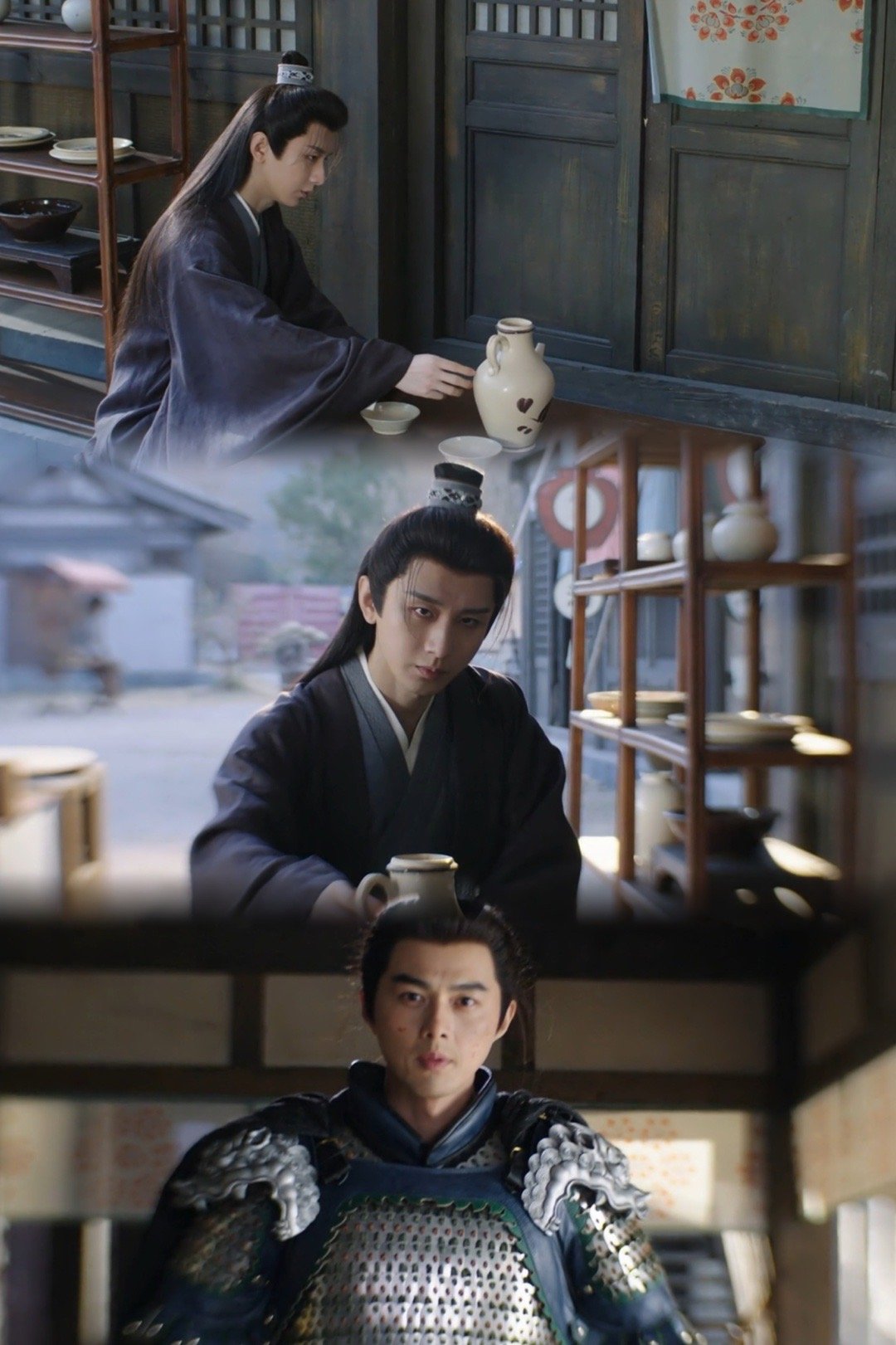 成毅谢淮安过安检也没查得这么细 苏长林在“阅读”谢淮安的身体。旧伤是标点，紧绷的