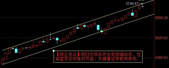 【8月19日收评：明日市场依然会有回调动作 尾盘存在收高的可能 关键看证券板块表