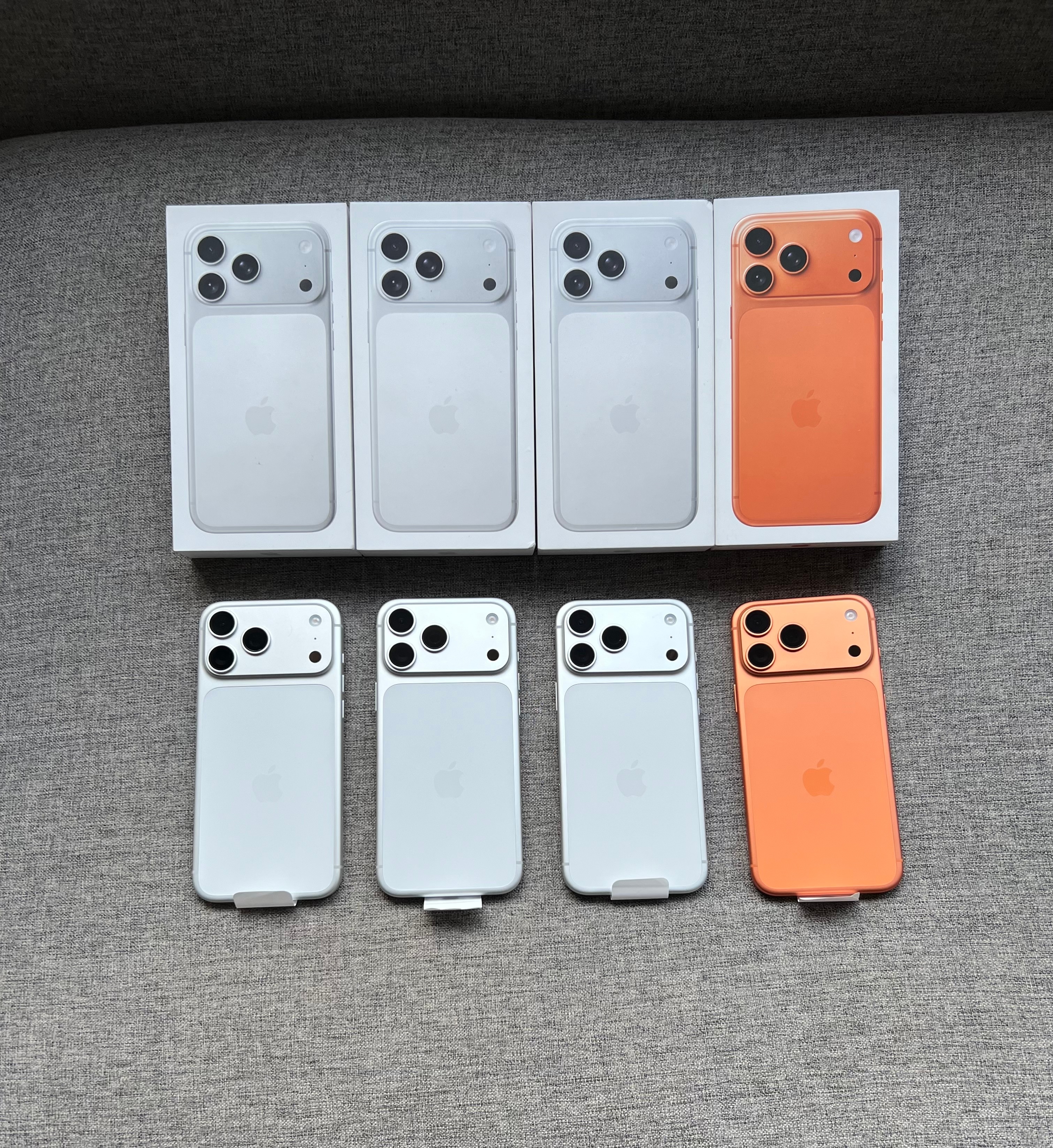 新到，全新仅激活未使用，日期新鲜iPhone17 Pro Max 256银色93