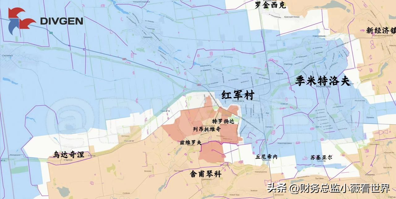 根本打不过，整体实力差距太大了！乌军最近不断加大红军城方向的防御兵力，却还是被俄
