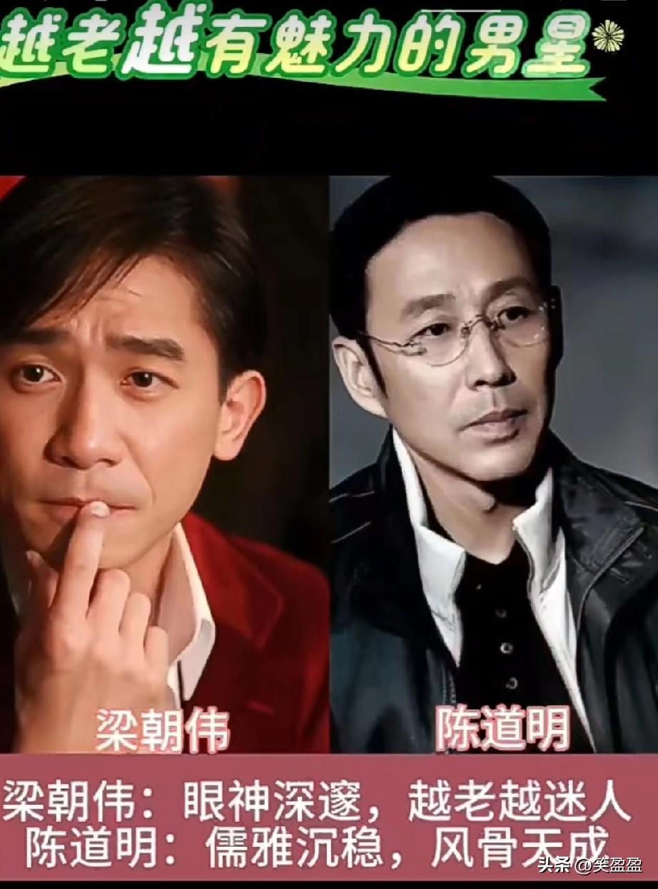 越看越有魅力的男星
你崇拜哪几位？