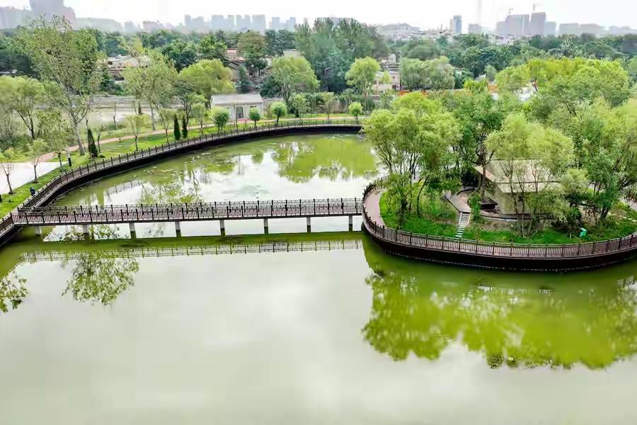 聊城湿地岛的亲水设施，让孩子玩得更开心

聊城的湿地岛上新建的亲水设施，简直是孩