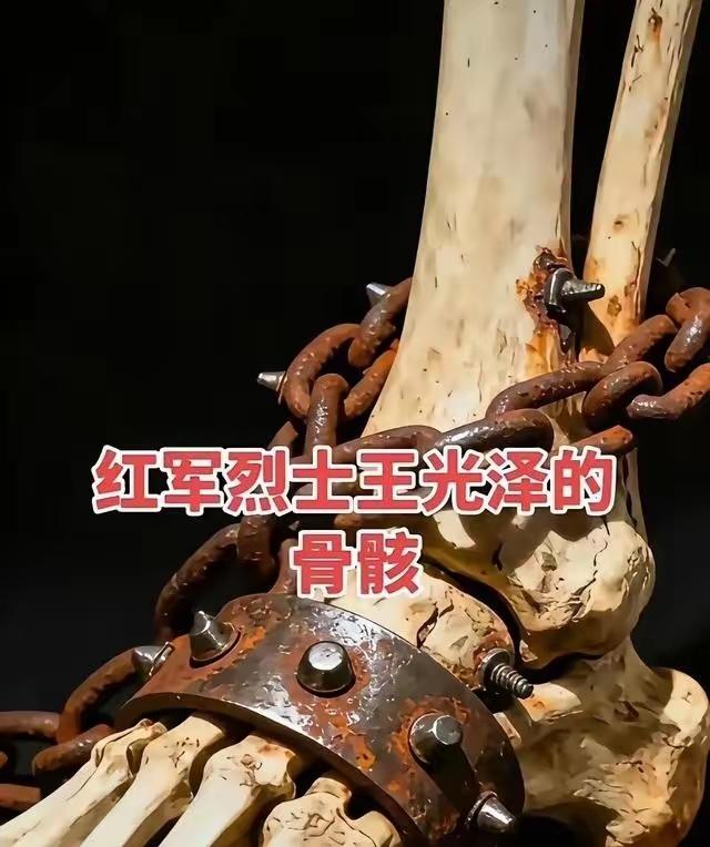 1982年重庆酉阳挖出一副红军烈士遗骸，脚上缠7公斤铁链，脚踝钉着烧红铆钉，后确