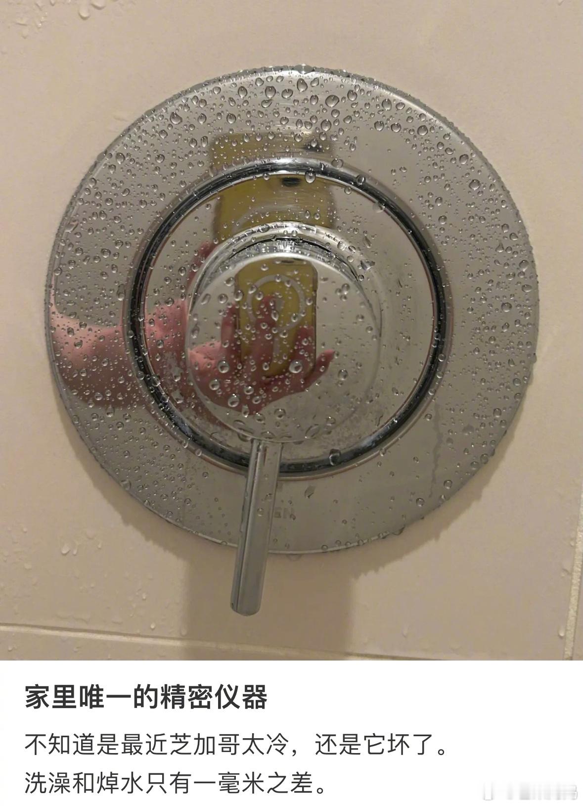 花洒，家中唯一的精密仪器[老师好] 