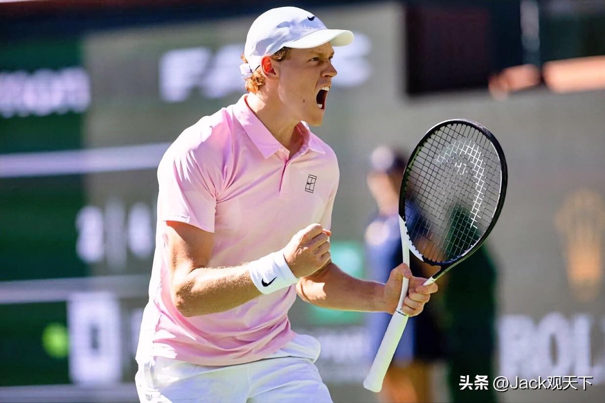 辛纳双抢七险胜梅总，拿下印第安维尔斯大师赛冠军，24岁的他职业生涯豪夺25座冠军