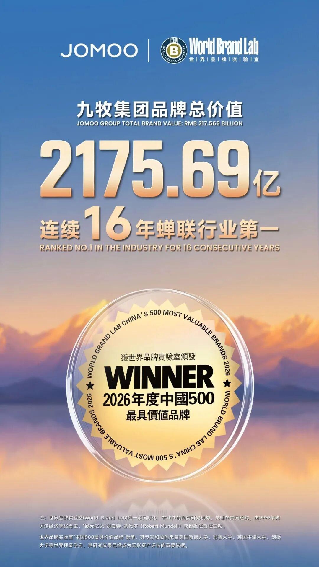 九牧高调宣传品牌总价值达到2175.69亿元，连续16年稳居行业第一，但世界品牌