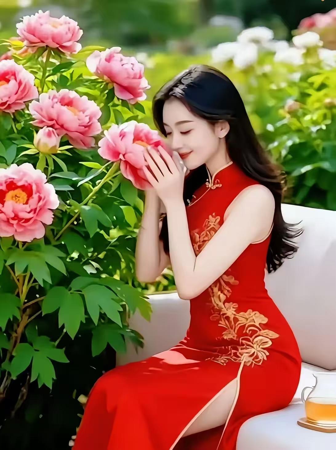 清江引·珠玉挂
清宵月凉风景好，
翠鸟穿林闹。
枝头珠玉垂，
蕾艳香风绕，
风动