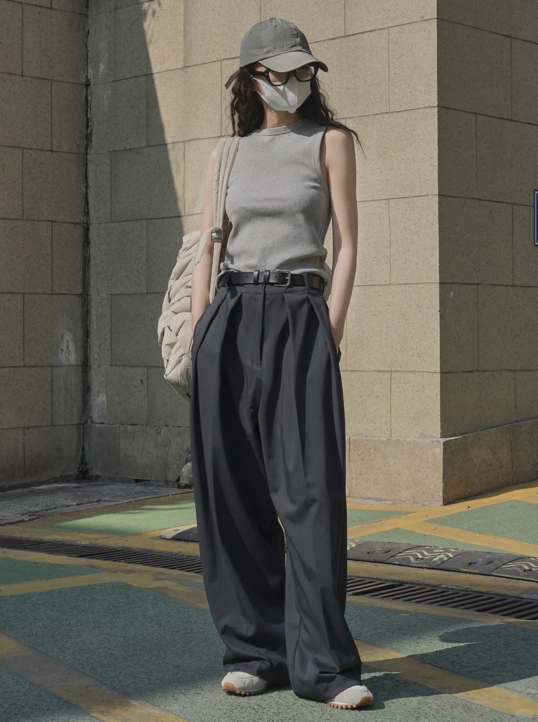 松弛感穿搭，唔太舒服了