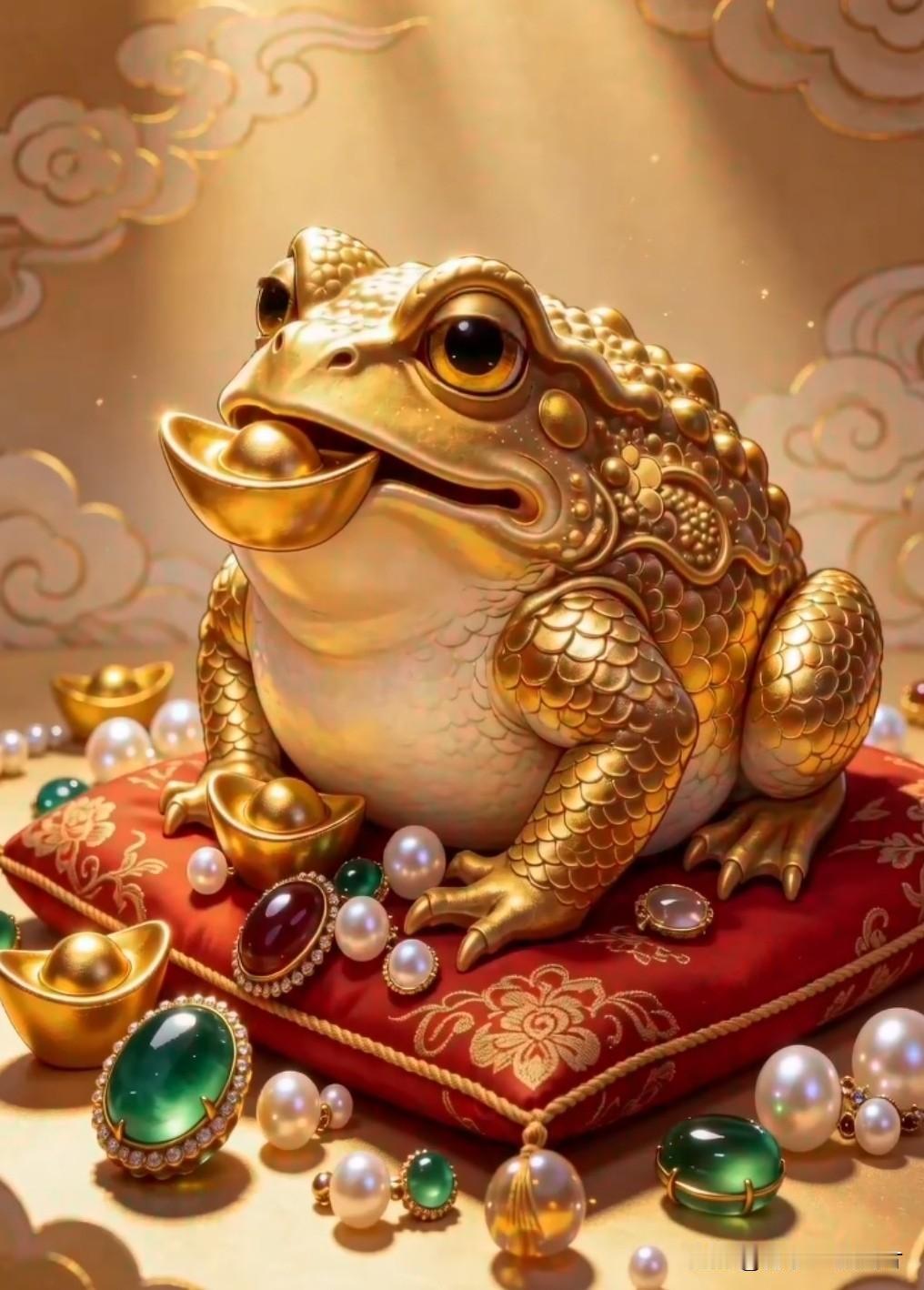 招财金蟾