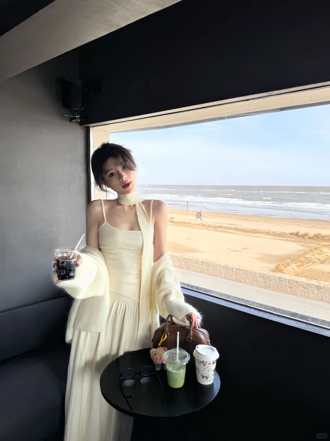 阿那亚海景咖啡☕️舒适松弛感