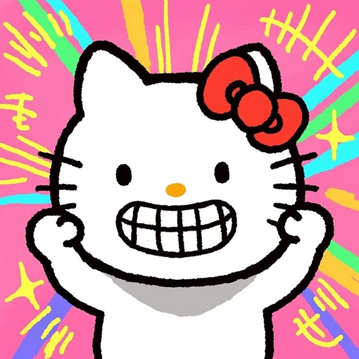 治愈系Hello Kitty卡通壁纸头像壁纸分享 | 搞笑头像分享｜动漫壁纸分享