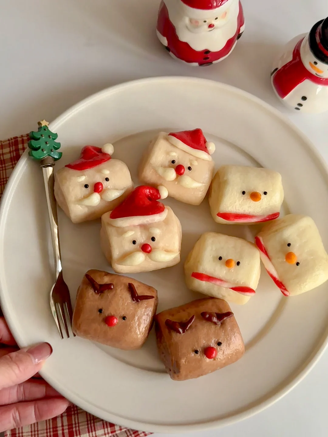 🎅🏻christmas奶香刀切馒头