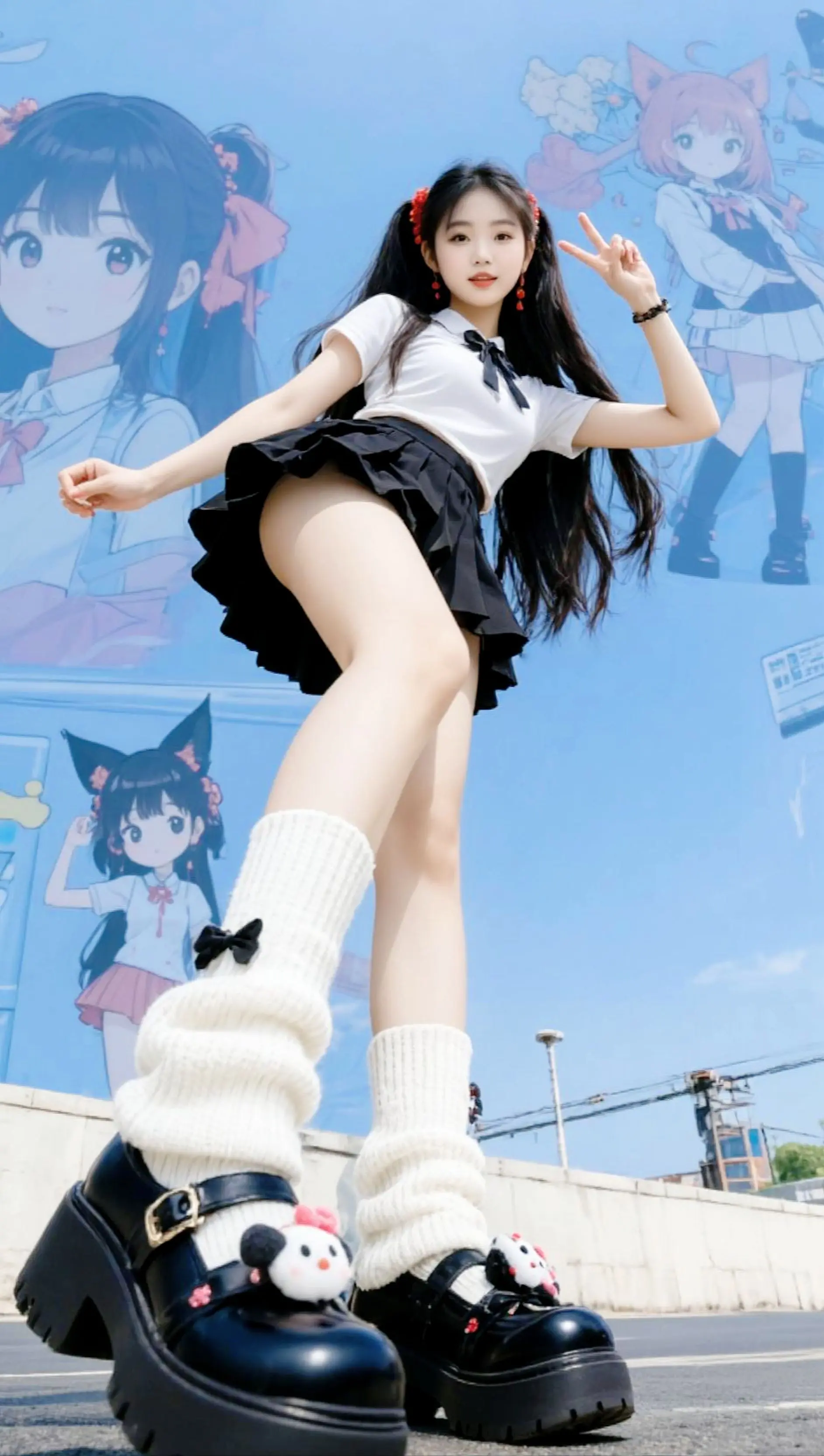 AI日系萌妹照 ai创作 上热门 二创激励计划 伙伴计划