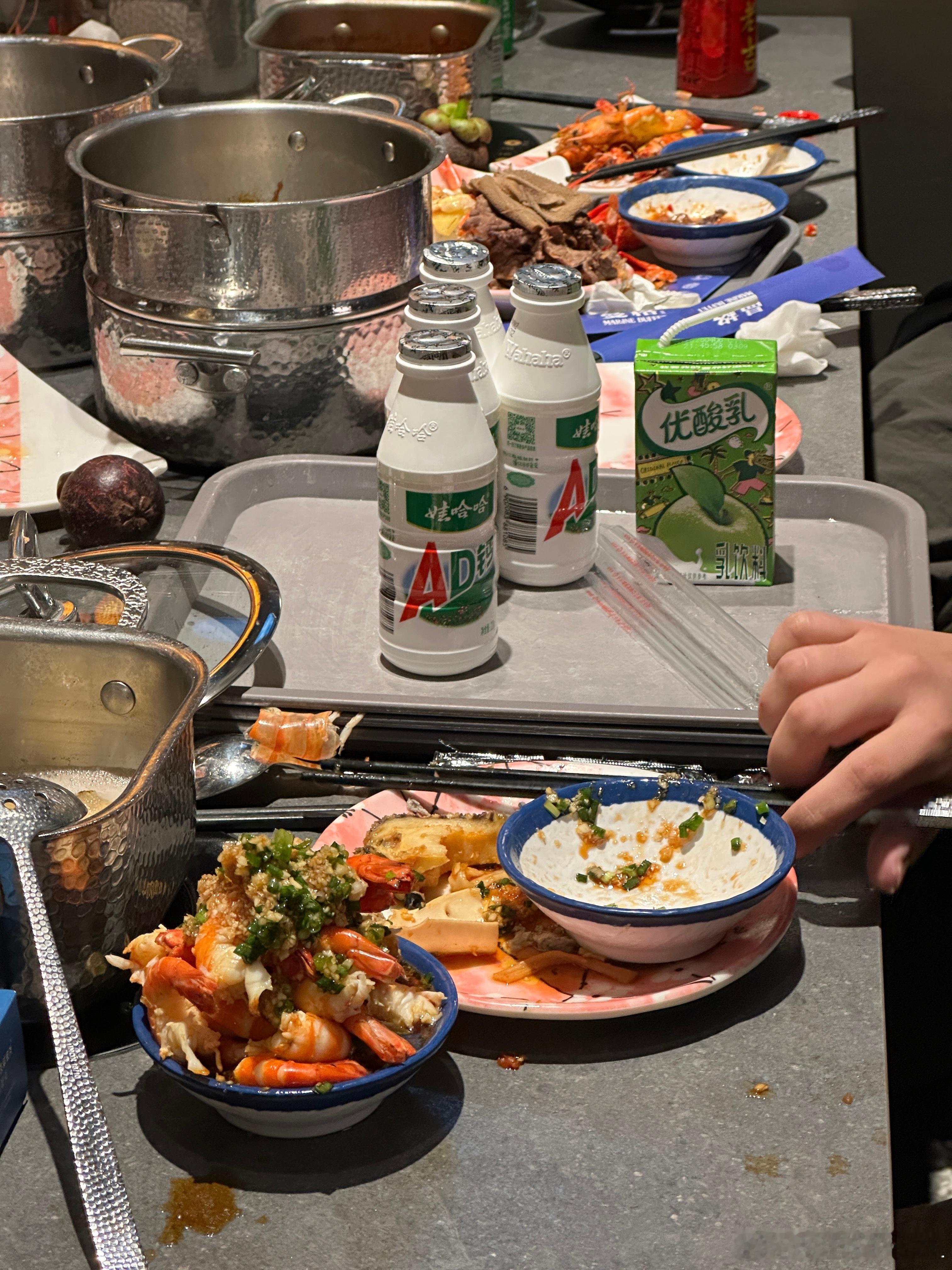 上次的AD钙奶战神化身为剥🦐达人了! ​​​