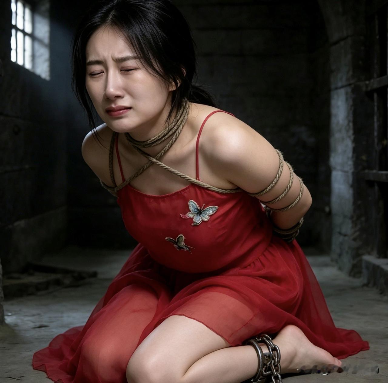 在古代，“红杏出墙”的女犯命运悲惨，一旦“出轨”，会遭受社会谴责和严厉惩罚。
犯