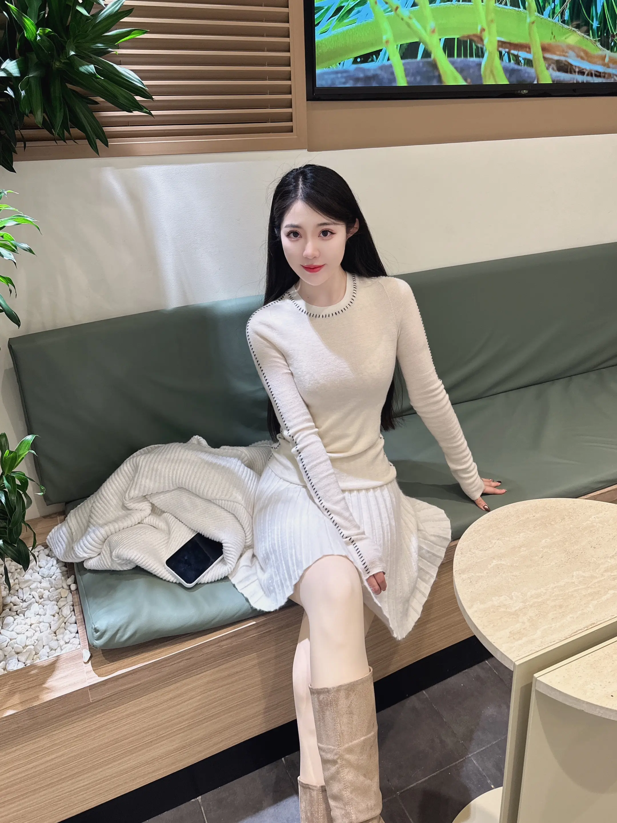 ootd穿搭 温柔穿搭 温柔风