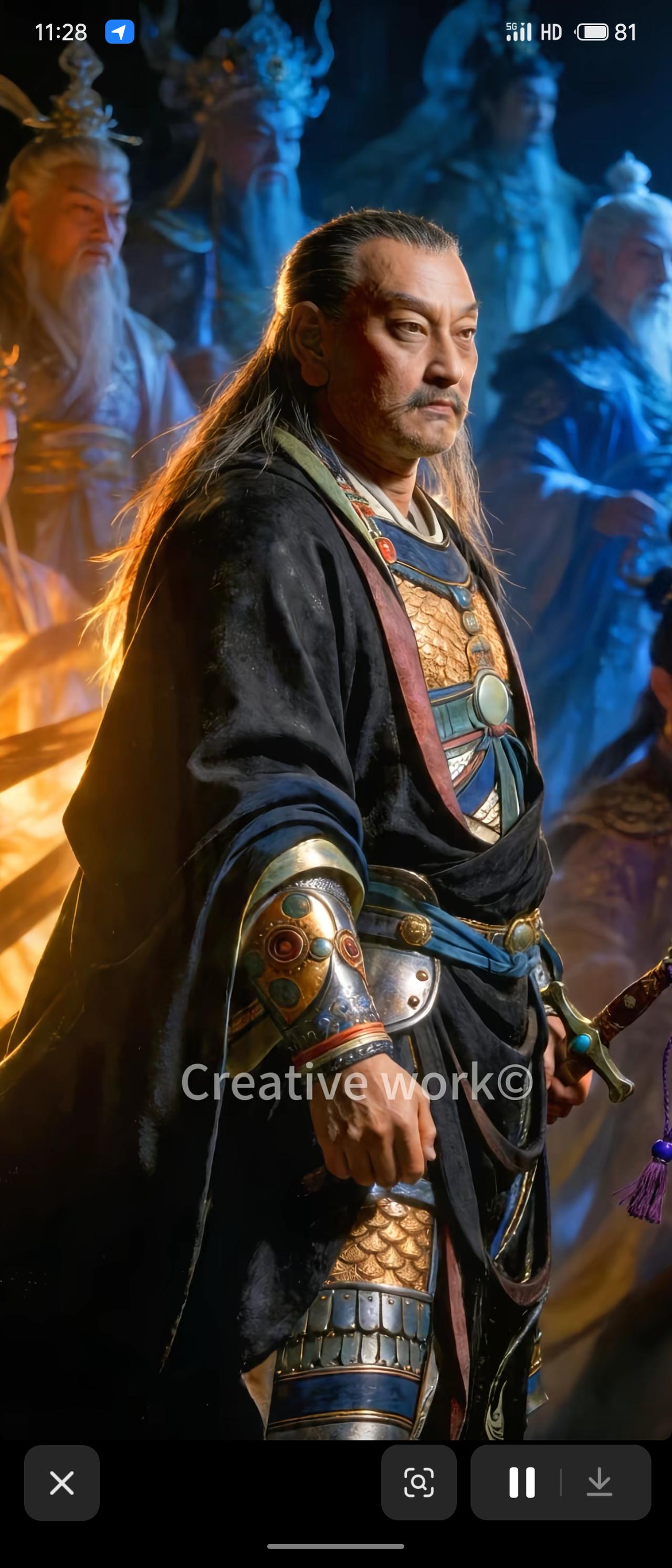 “我见真武见真我”，劝诫“少年，所求何多”，传递道家淡泊少欲、回归本心的智慧。道