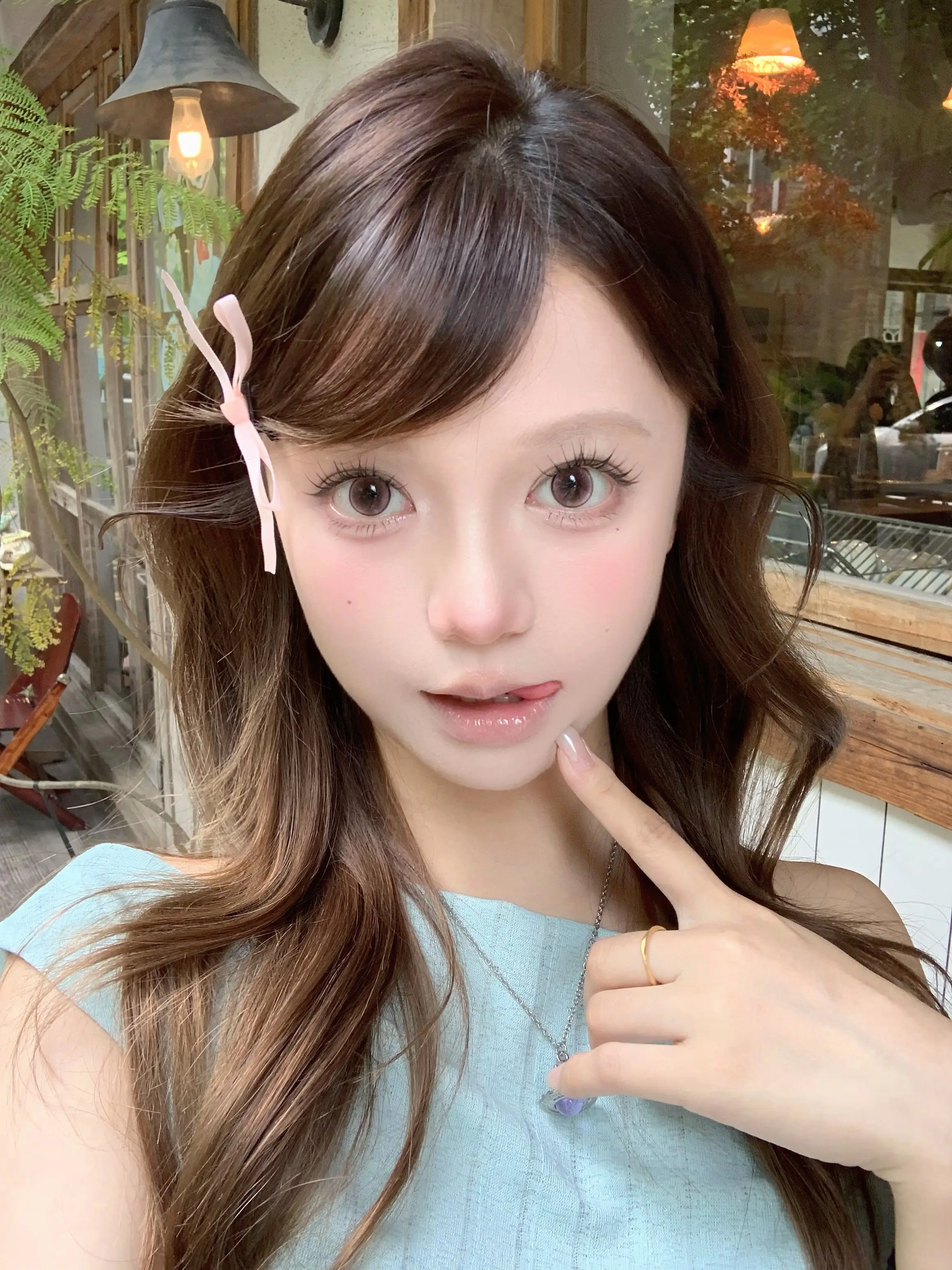 秋日蜜桃妆🍑。
