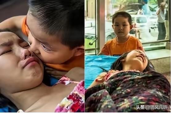 2017年，7岁小男孩独自推11岁姐姐去医院，医生问其父母，男孩低头眼泪夺眶而出
