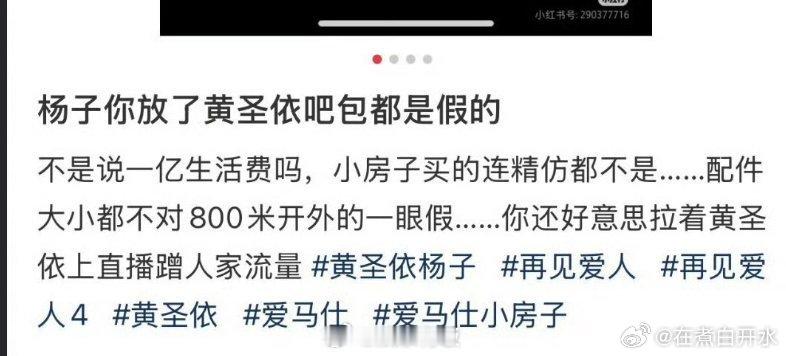 #博主说黄圣依的包是假的#我真是赚着卖白菜的钱关心着黄圣依过得好不好哈哈哈哈 大