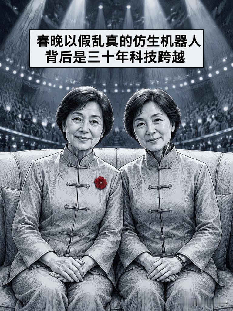春晚以假乱真的仿生机器人 背后是三十年科技跨越

没人能想到，它的研发周期居