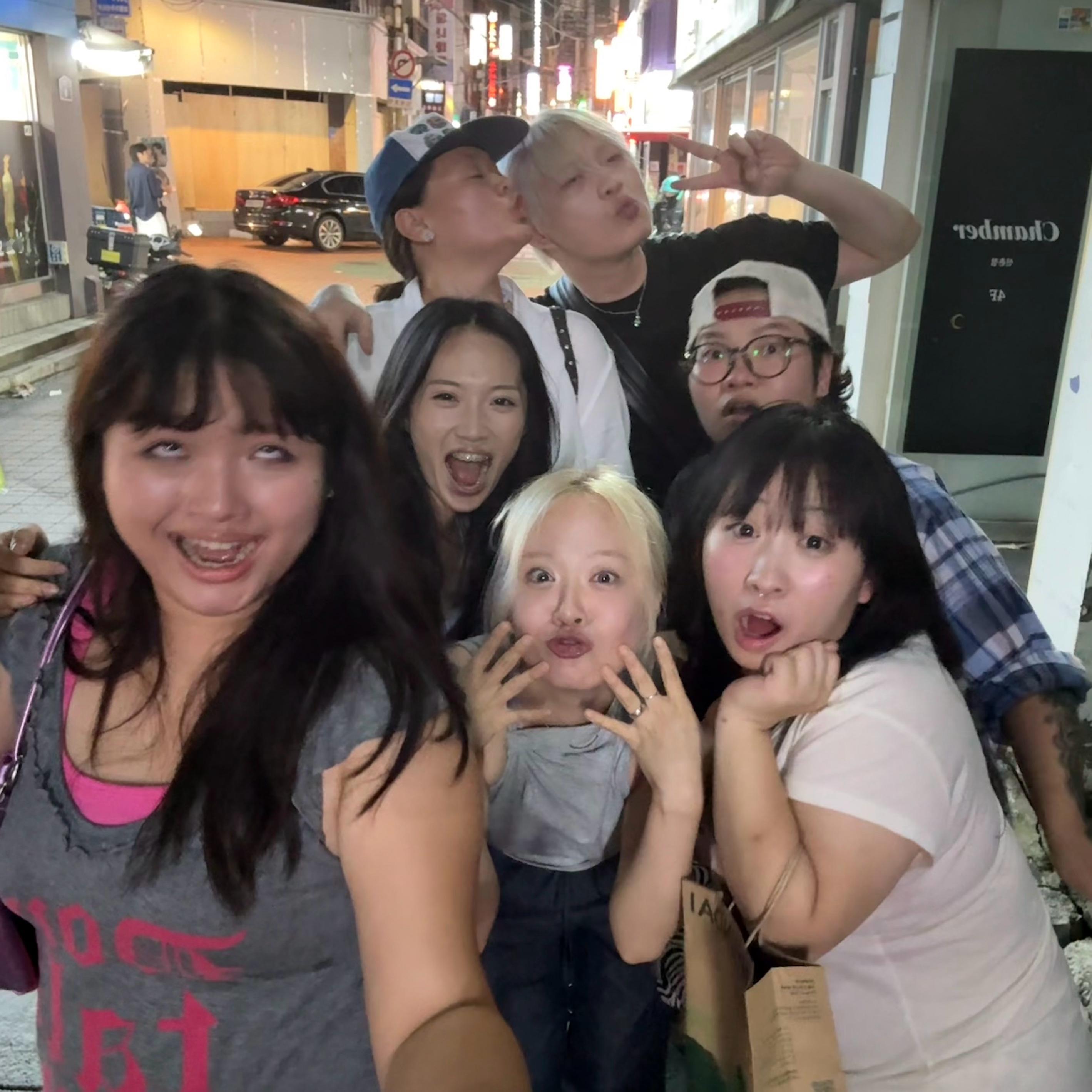 不清楚的宝子弘大蹲到了吧～ 韩国·Seoul korea