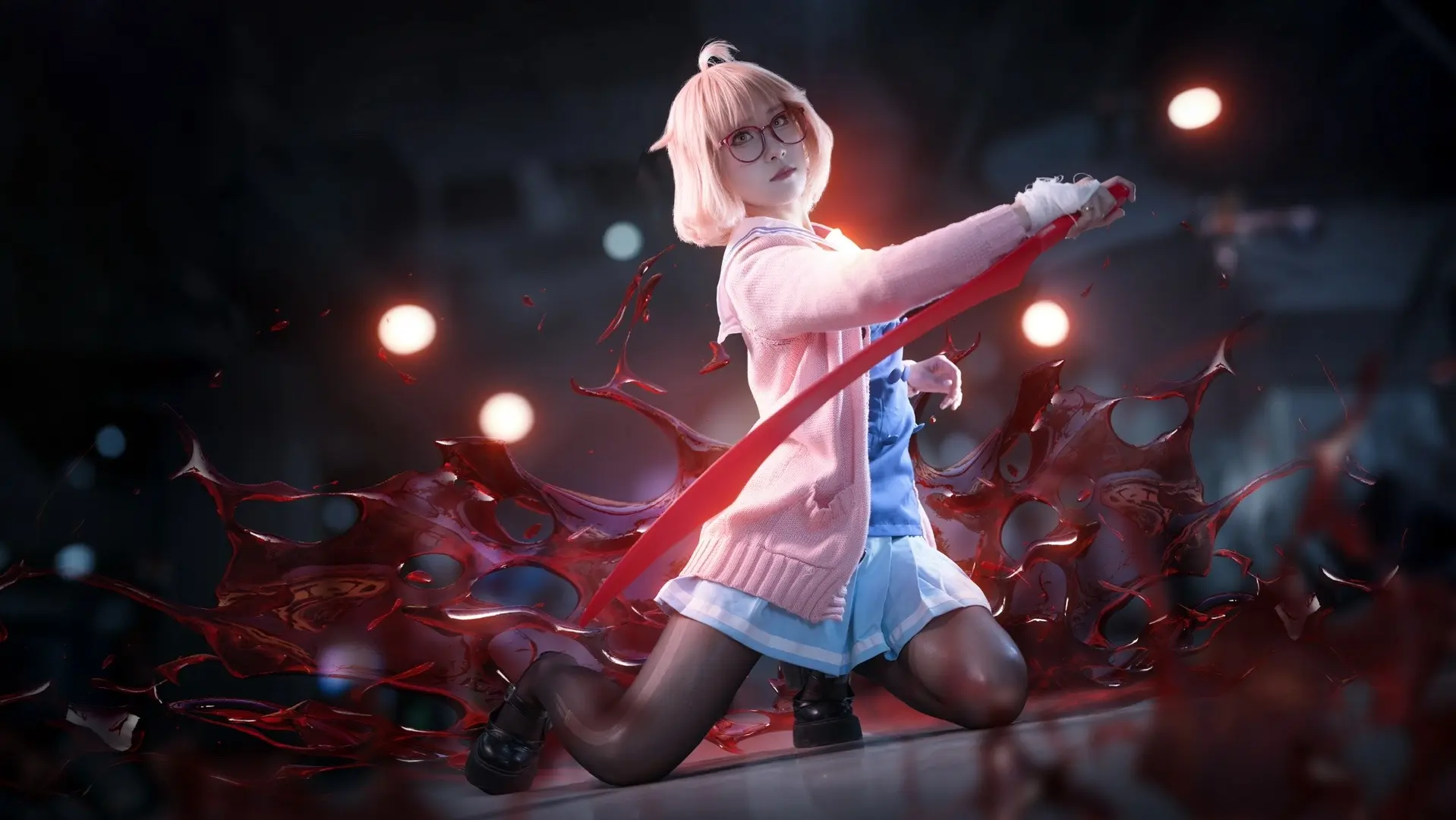 “没有未来的未来，不是我想要的未来” 出镜栗山未来coser:  摄影后期：我