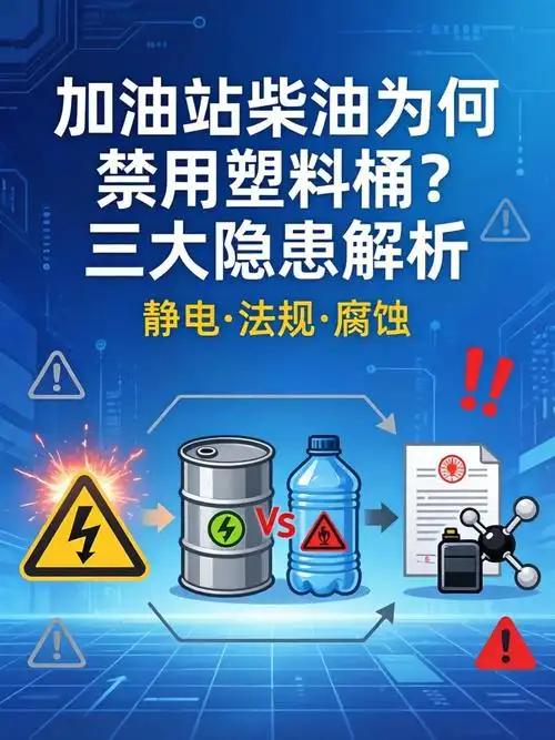 都听说加油站不给塑料桶加油，网上流传一种说法：是因为塑料桶刻度是升，加油站怕缺斤