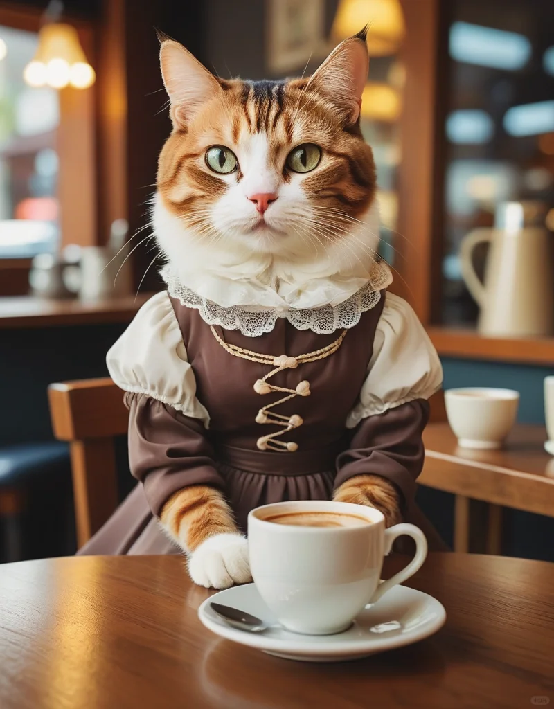 猫咪的幸福生活 享受一个悠闲的午后