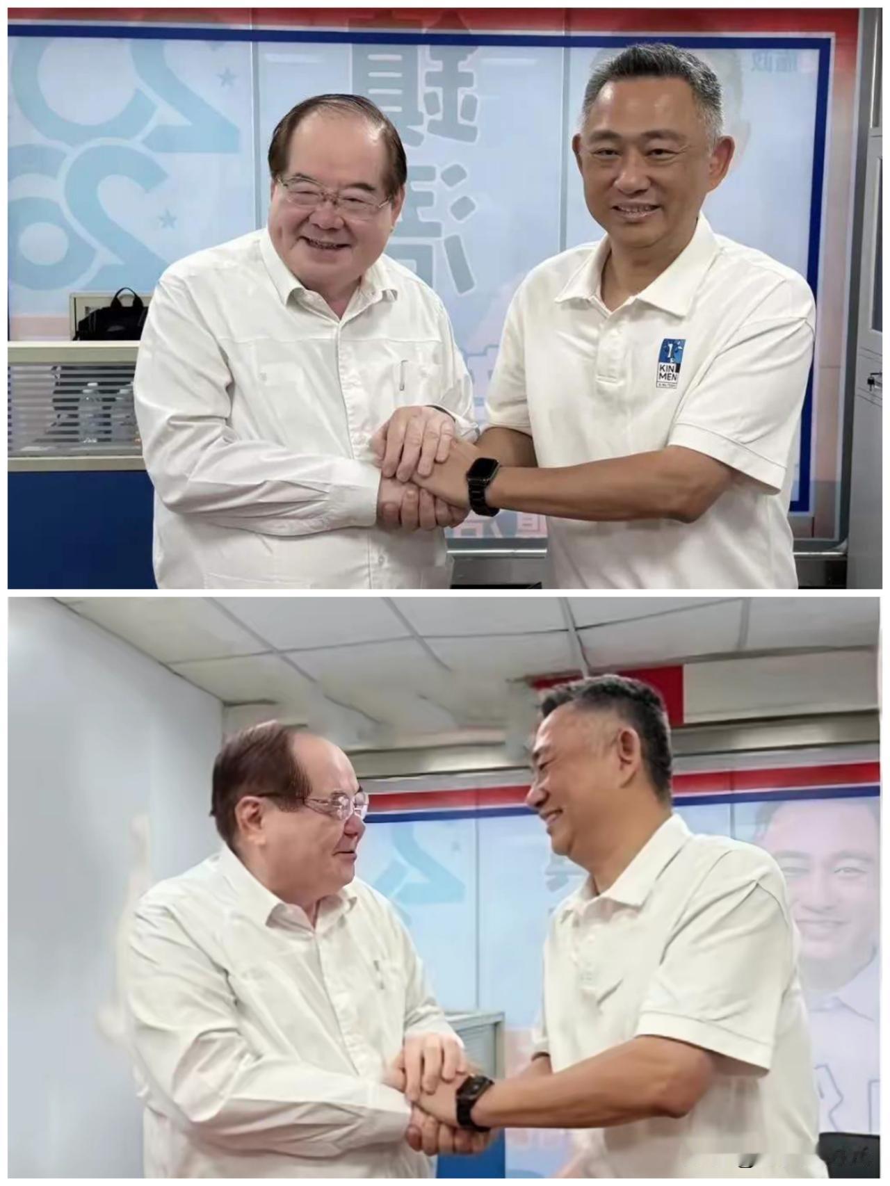 没想到，在这关键时刻，国民党籍金门前县长杨镇浯突然宣布不选了，表示正式放弃了这次