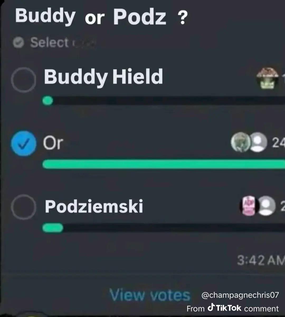 笑死，美抖上的一个投票 