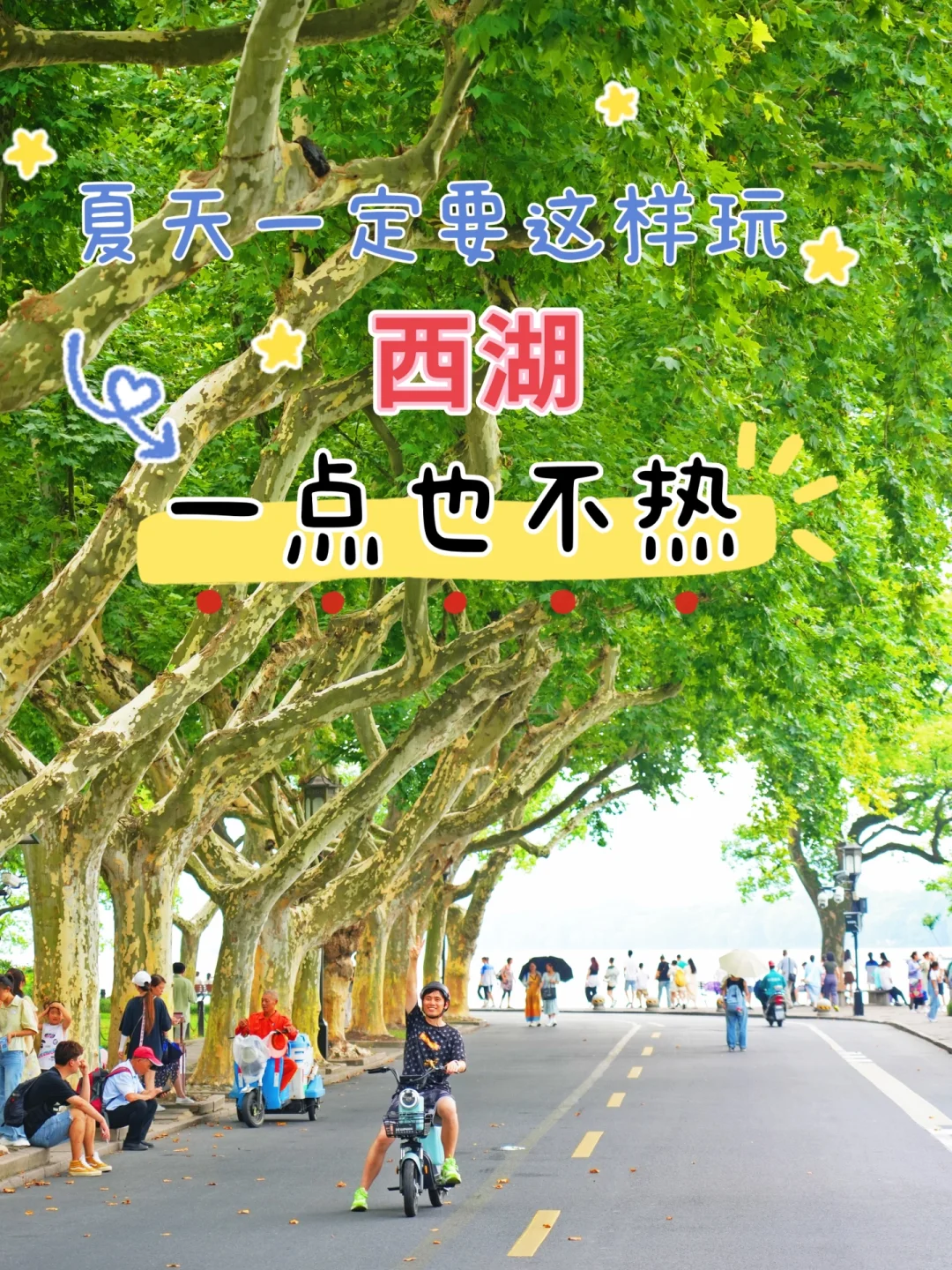 听说夏天游西湖最凉爽的打开方式你还不知道